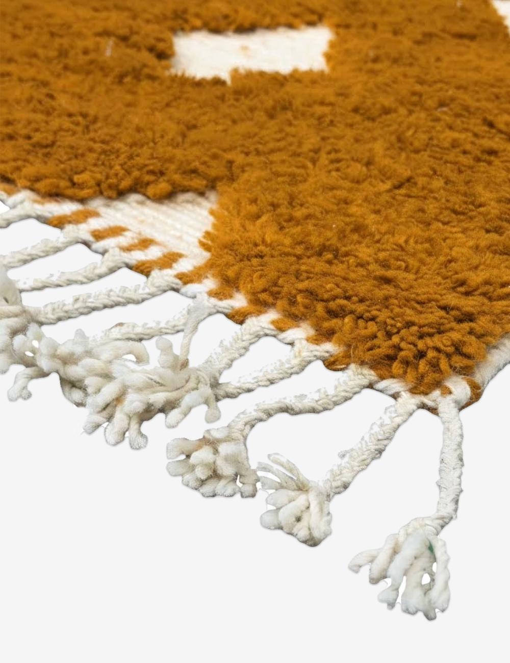 Tapis Berbère Moutarde - 300 x 250 cm
