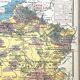 Old school map Hatier Brunhes 32, 1940 - Mineral France