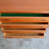 Danish teak sideboard by H.P. Hansen 220cm