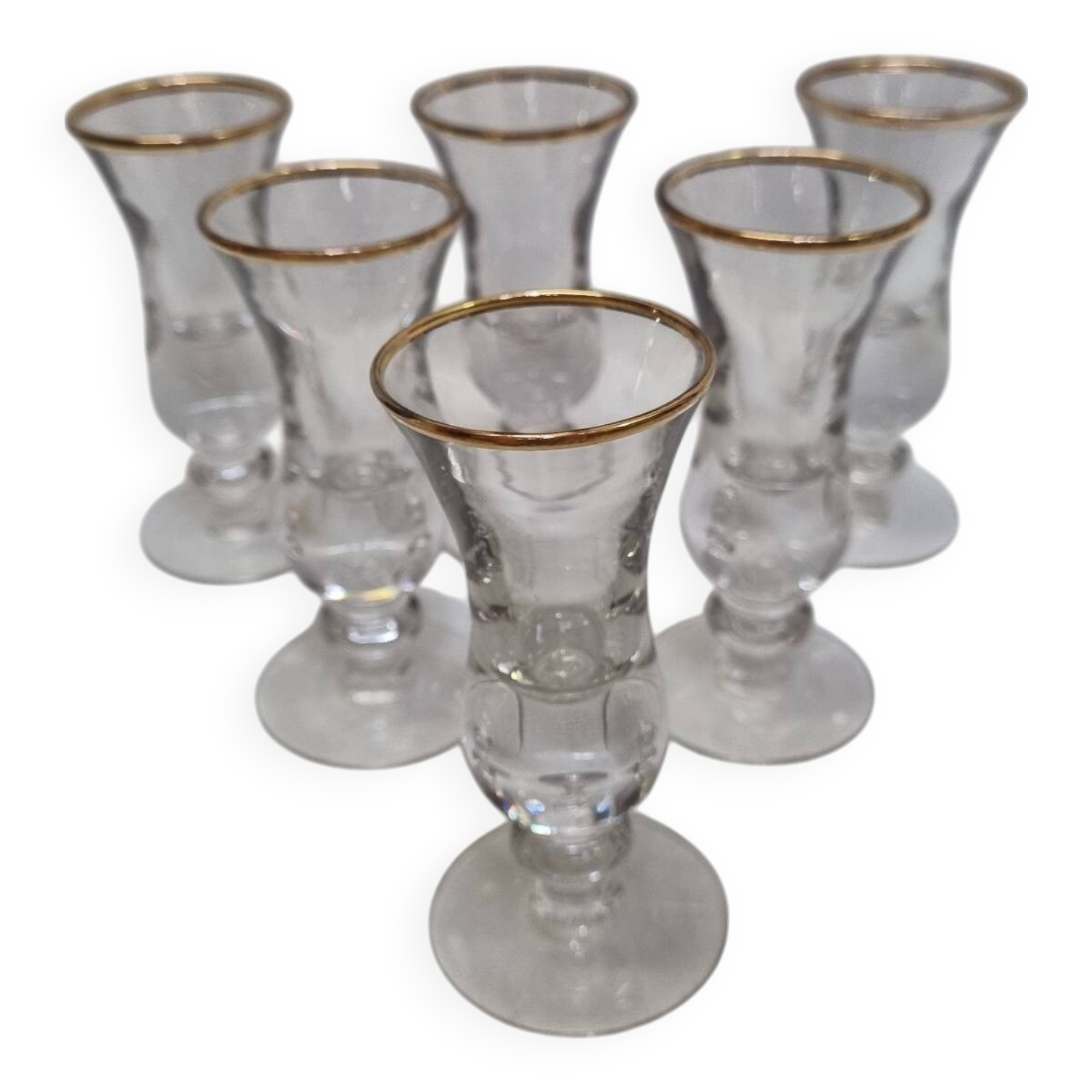 6 verres à liqueur