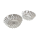 Set of two glass bowls