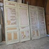 4 old partition doors from the 19th century