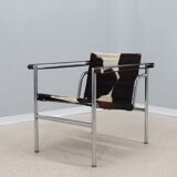 LC1 pony armchair original Cassina 1970s