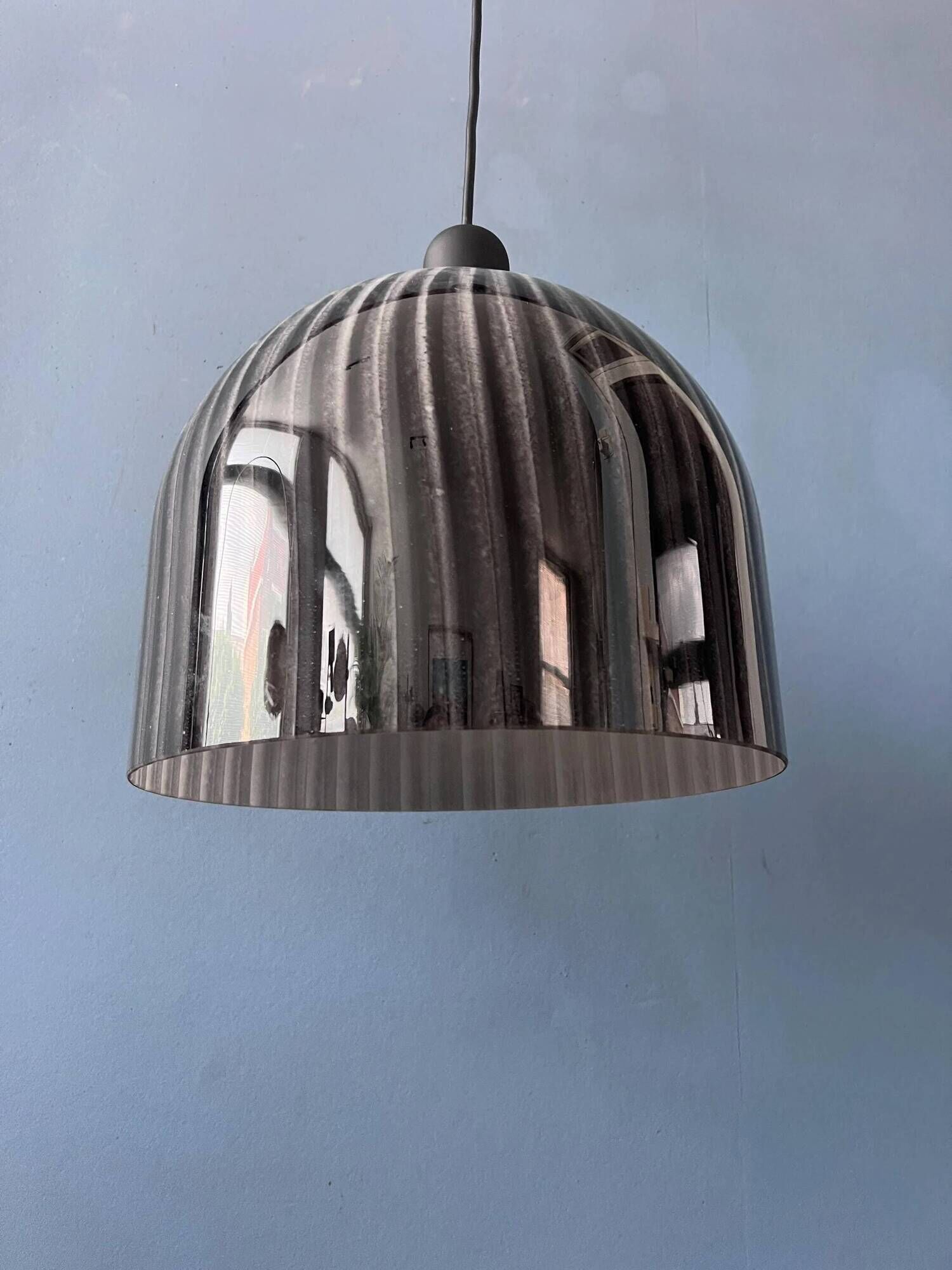 Mid-Century glass pendant by Peill and Putzler