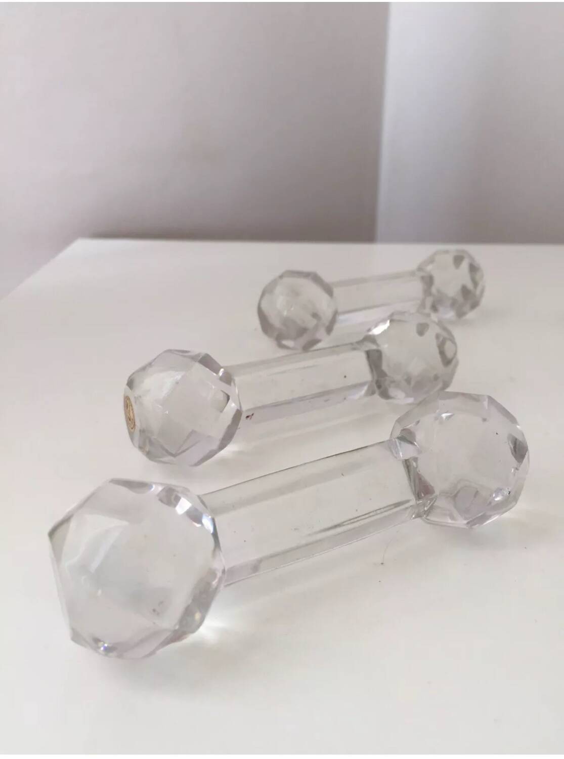 Baccarat crystal knife rest