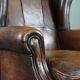 Sheepskin armchair
