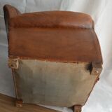 Leather armchair