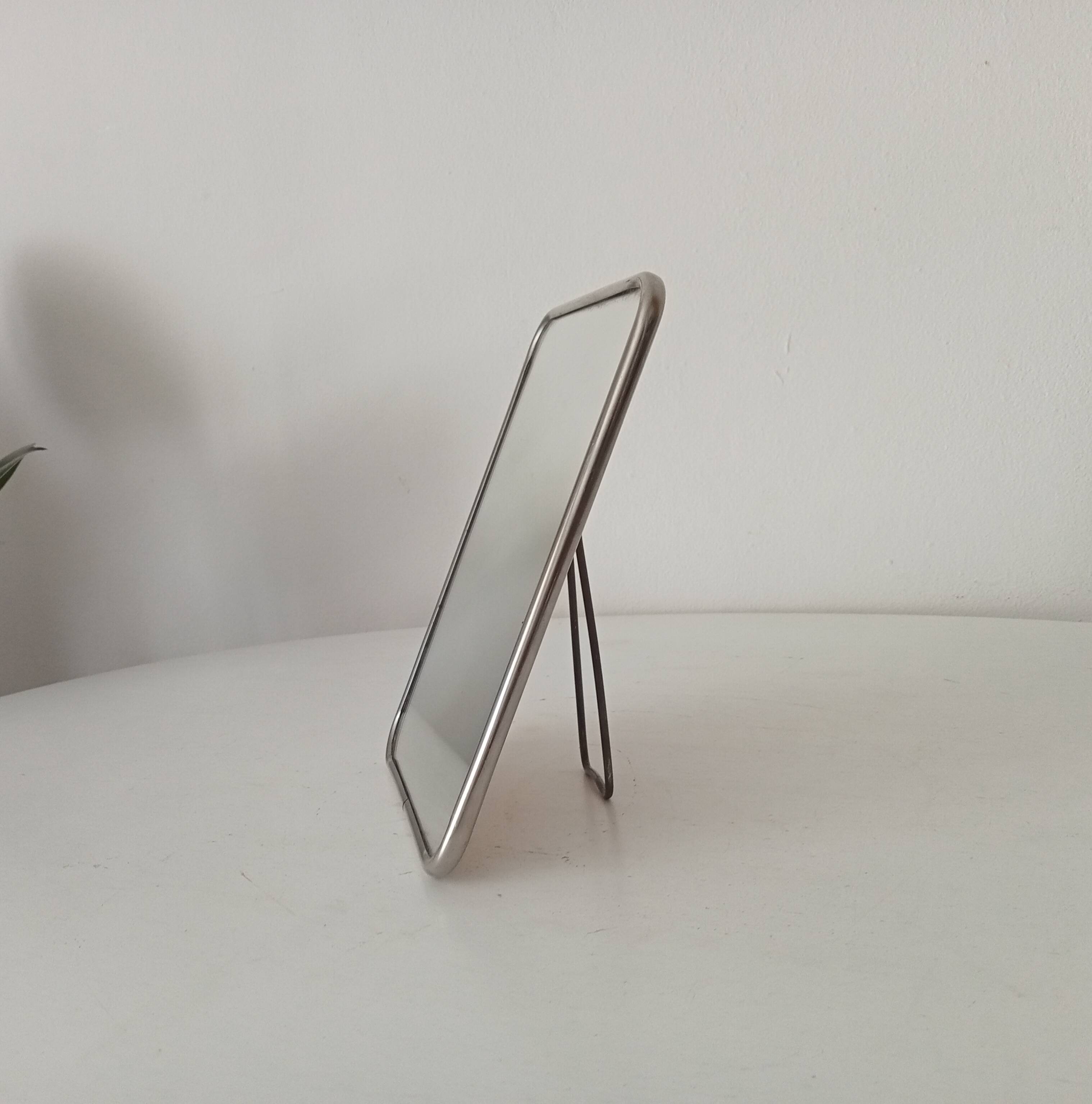 Vintage barber mirror 50s/60s 18*13