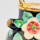 Watering can vase floral decoration hand painted