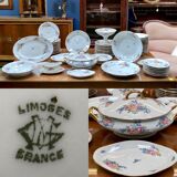 Limoges porcelain table service
