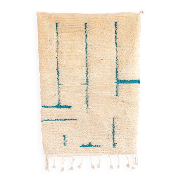 Tapis berbère marocain Beni Ourain 240X160