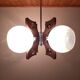 Mid-century Murano glass pendant by Mazzega, 1970s.