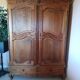 Vintage solid wood wardrobe 150 to 200 years old.