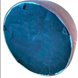 ROUND PUFF | OLD ROSE | 75 CM