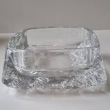 Cup, empty pocket, square Cristal Daum