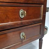 Half-moon furniture Louis XVI style late 19th
