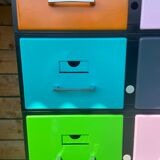 Metal cabinet with drawers