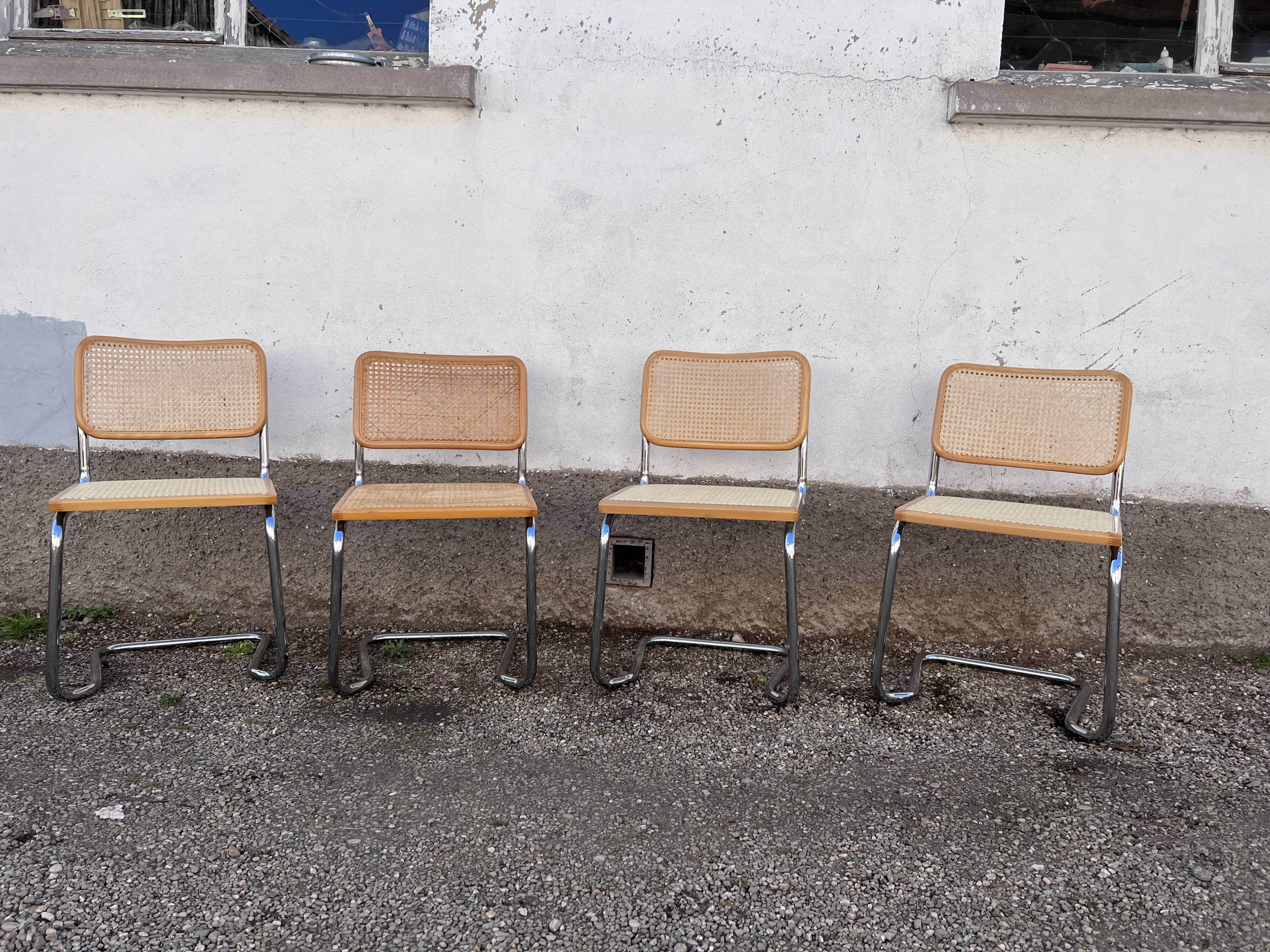 Set of 4 chairs 1950