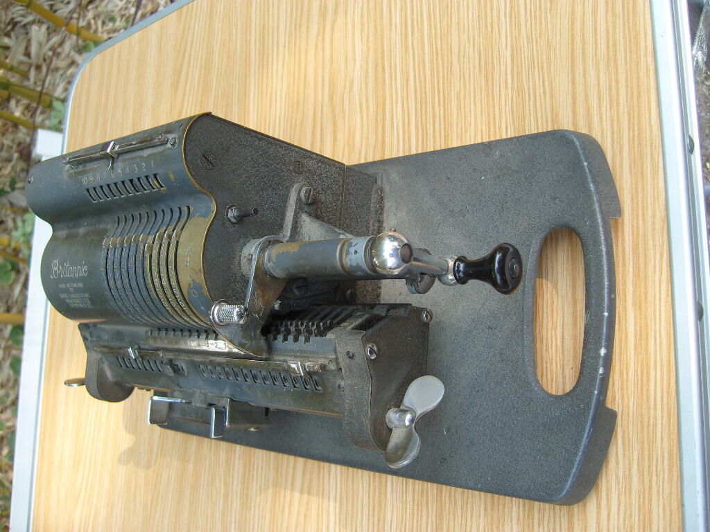 Old adding machine manual