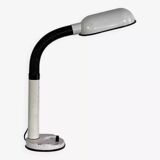 Vintage white articulated desk lamp