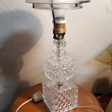 Transludid crystal lamp from 1960 a70s