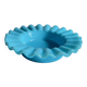 VINTAGE Blue Opaline Glass Pocket Tray Ashtray
