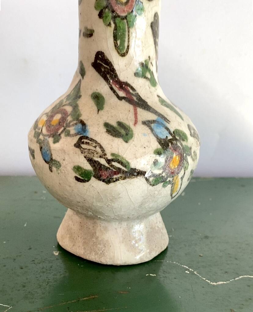Vase céramique Kadjar, Iran