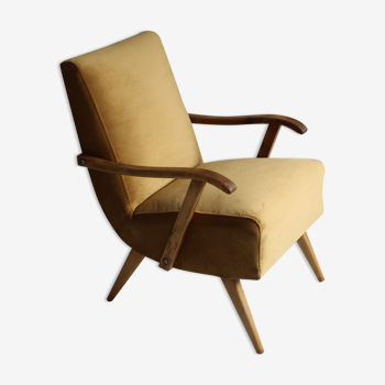 Honey 1970s armchair