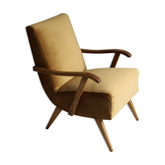 Honey 1970s armchair