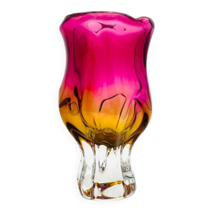 Vase Sommerso Josef jaune