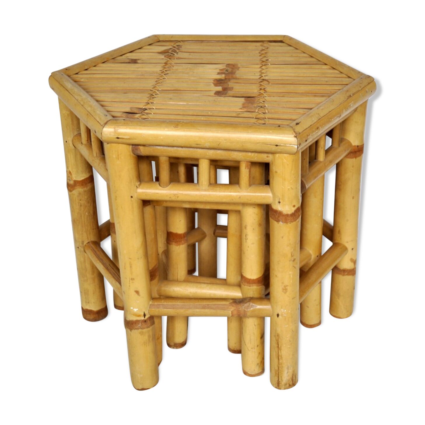 Pull-out table bamboo