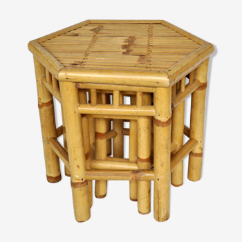 Pull-out table bamboo