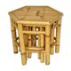 Pull-out table bamboo