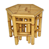 Table gigogne en bambou