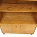Scandinavian elm bookcase, Sweden, 1960