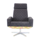 Mid-century adjustable relax armchair, 1970's.