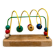 Jouet d'éveil boulier en bois multicolore