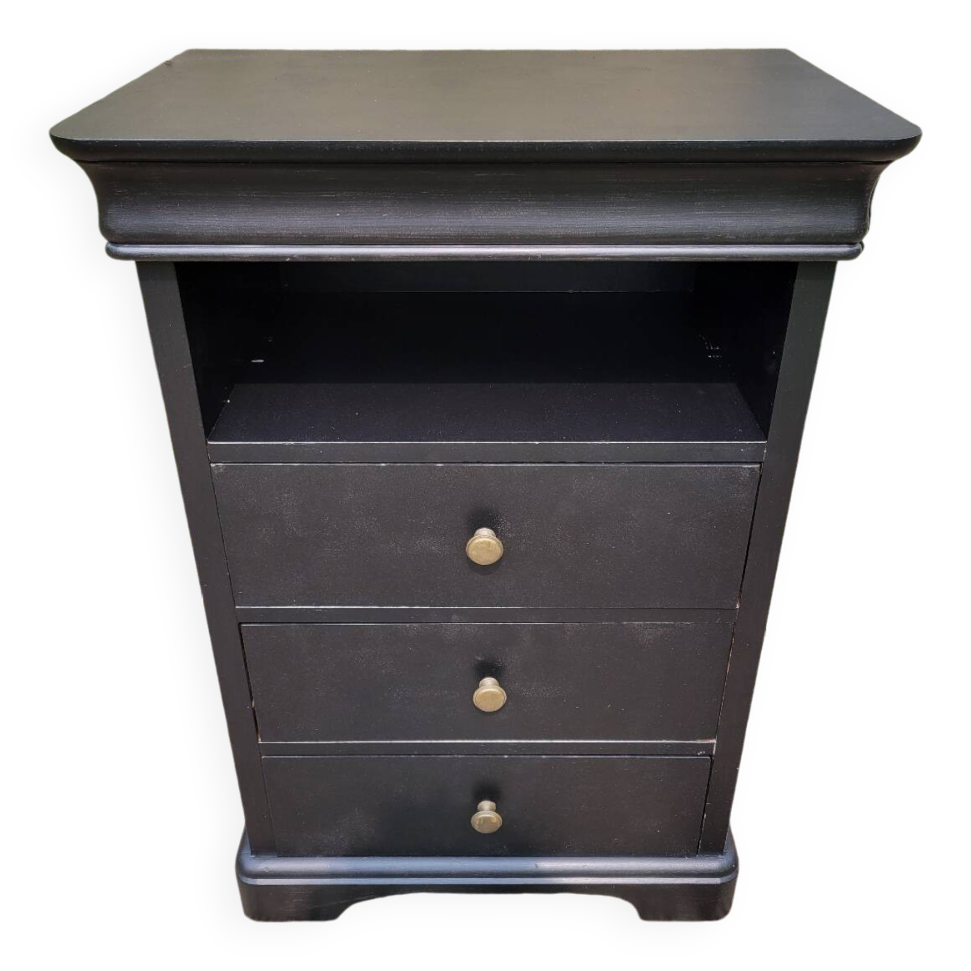 Louis Hilippe black chiffonier