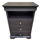 Louis Hilippe black chiffonier
