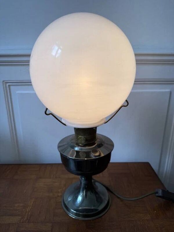 Lampe à huile électrique Art Nouveau, modèle Alladin 23, Angleterre