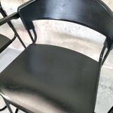 Pair of assisa chairs by paolo favaretto