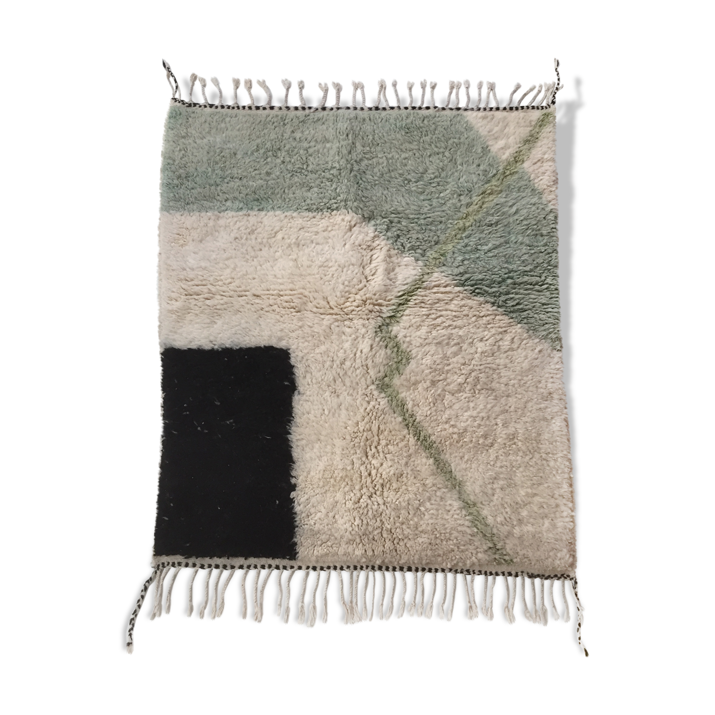 Moroccan Berber carpet Beni Ouarain 153x120cm