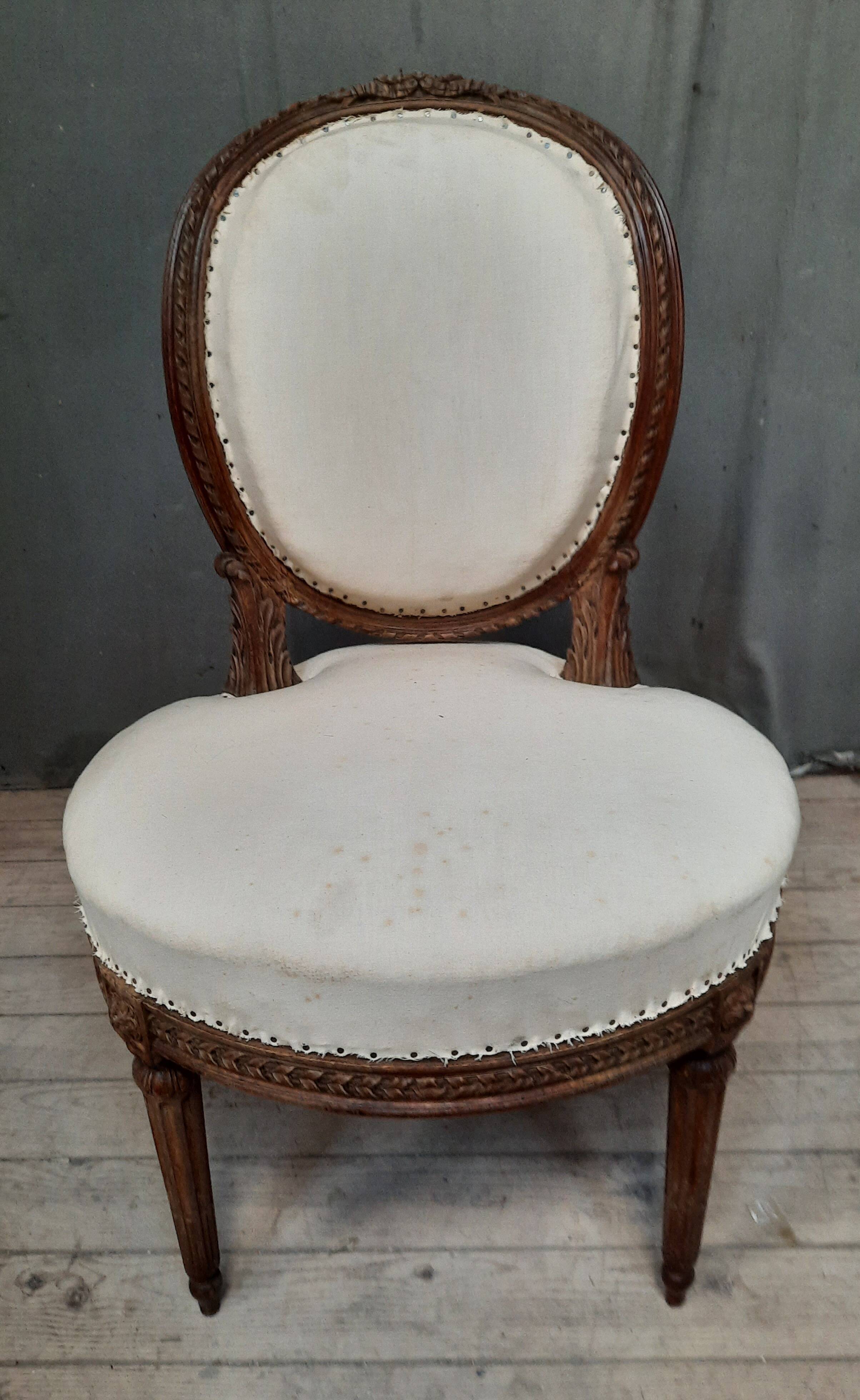 Louis XVI style chair