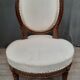 Chaise de style Louis XVI