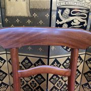 Suite of 6 english mahogany chairs 19th restored