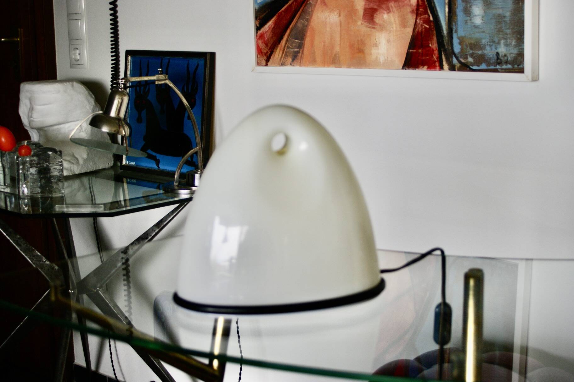 LAMPE D'AMBIANCE NUAGE VINTAGE DE GUZZINI 1970
