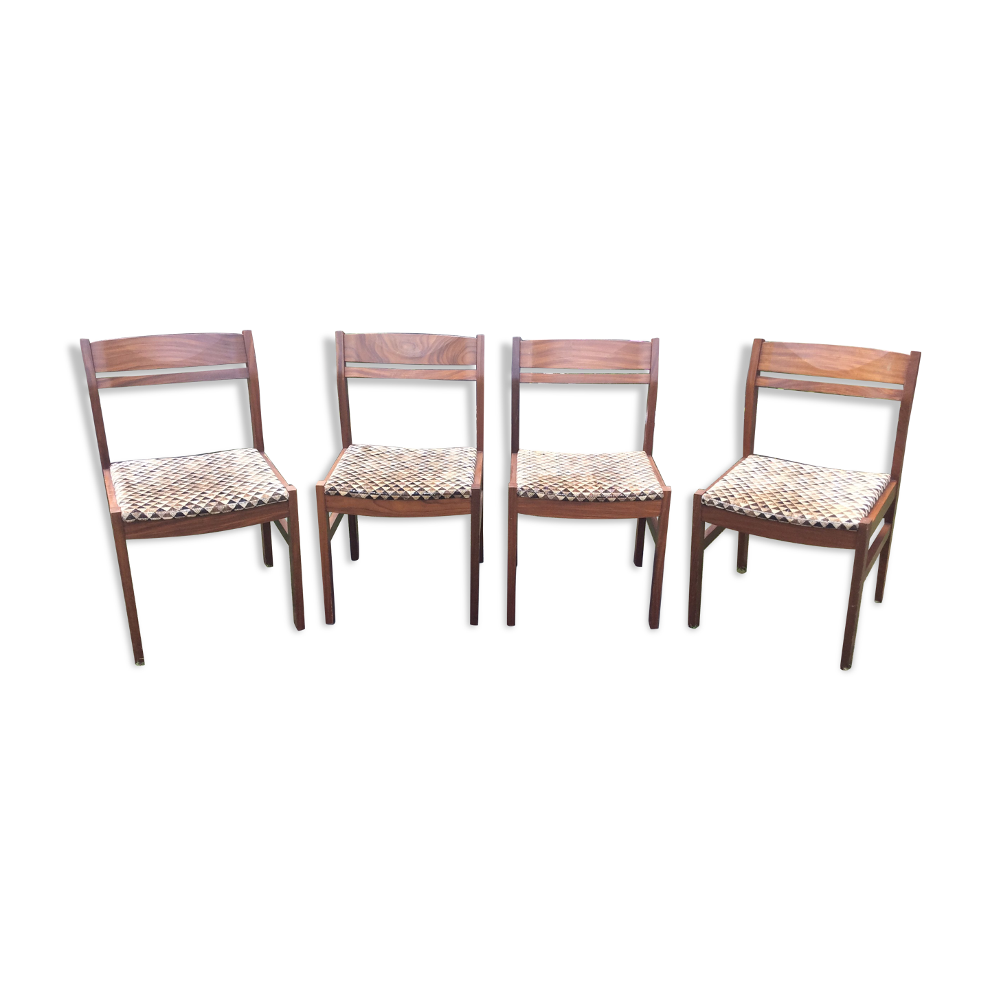 Vintage Scandinavian teak chairs