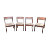 Chaises vintage scandinaves en teck