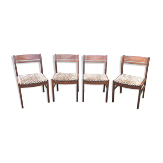 Vintage Scandinavian teak chairs