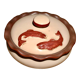 Bouillabaisse dish in terracotta fish decoration